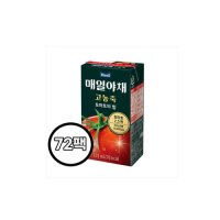 매일야채 고농축 토마토의힘 125ml 72팩 건강 쾌변 아침 식이섬유 쥬스