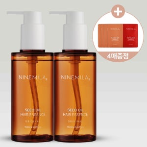 나인밀라 시드 오일 헤어 에센스 아르간 미용실 화이트로즈향, 150ml, 2개