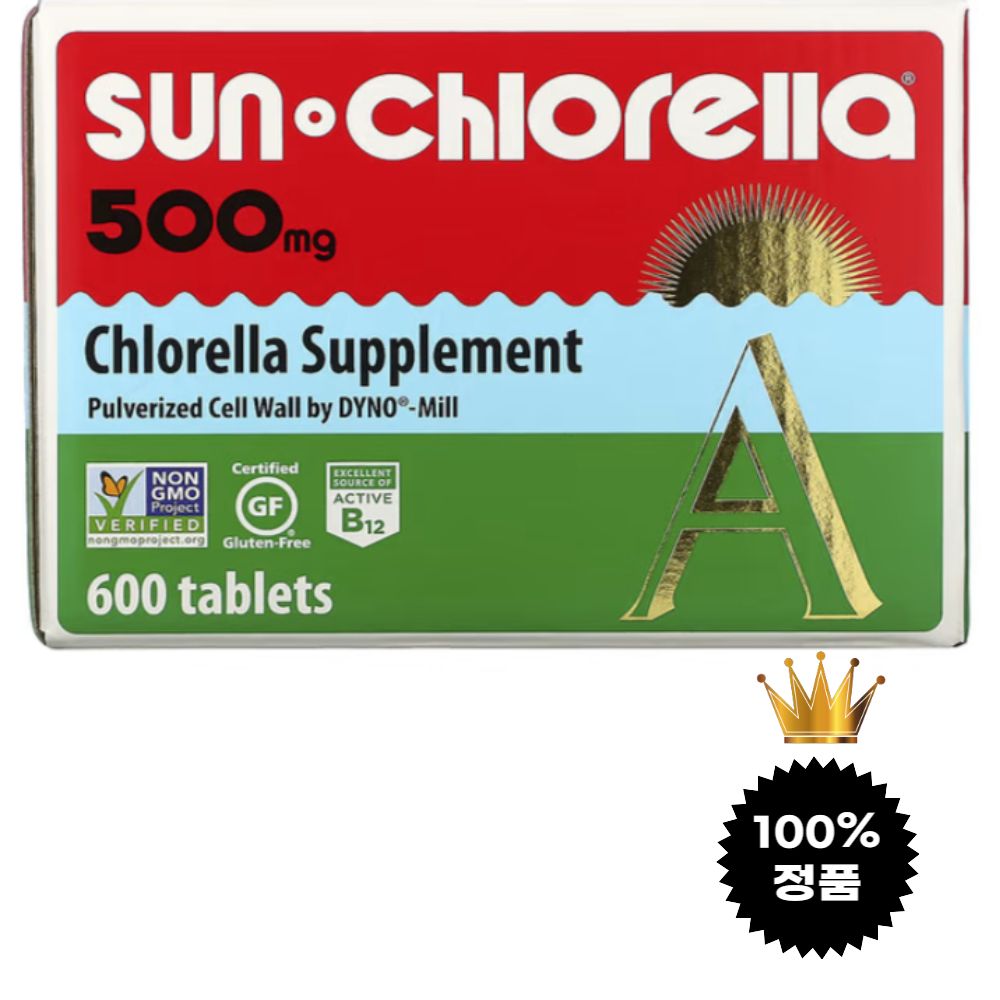 썬클로렐라 <b>클로렐라 500mg</b> 600정