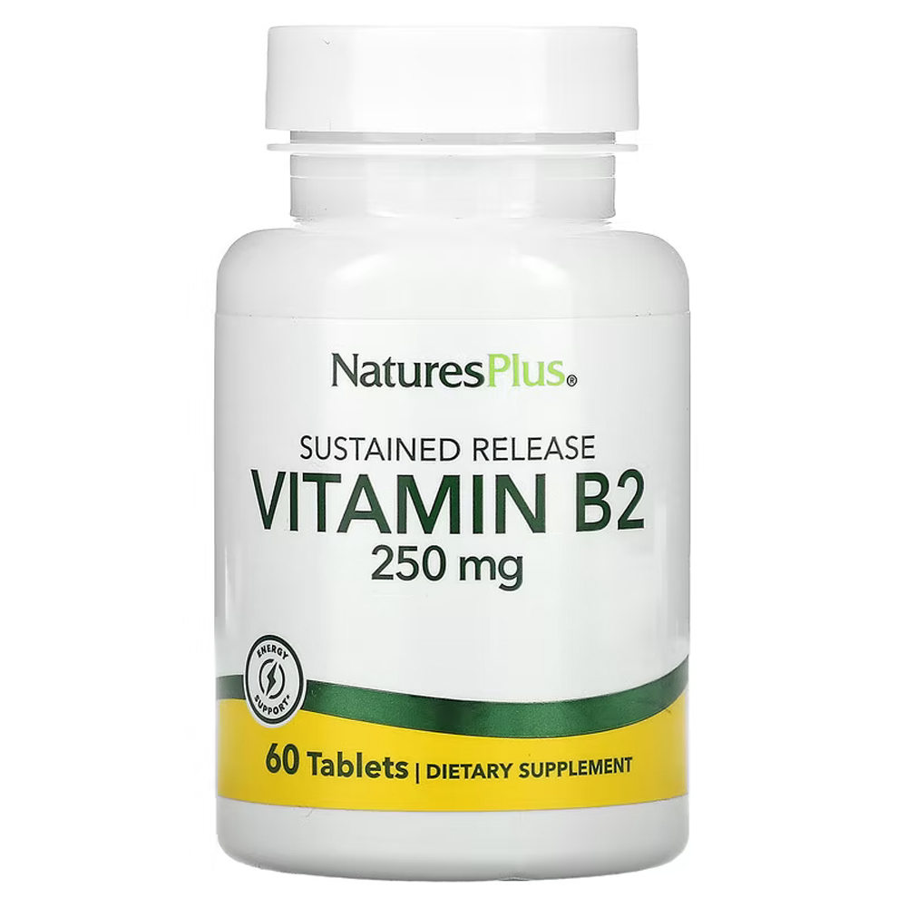 <b>네이처스플러스</b> 리보플라빈 <b>비타민 B2</b> 250mg 60정