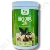 플라이밀 대용량 단백질 쉐이크 그린 녹차맛 630g 2주분