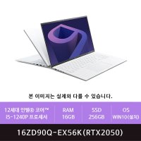 LG그램 16ZD90Q-EX56K Win10 개봉설치