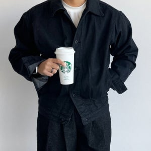 남자데님셋업 남자흑청자켓 남자트러커자켓