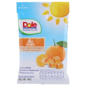 (Dole)돌 딸기맛 오렌지 맛 과일 구미 스낵 40g (5개부터 구매 가능)