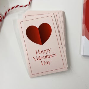 발렌타인데이 하트 그라데이션 스티커