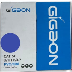 가온전선 CAT.5E UTP 케이블 블루 청색 4P 300m 1box