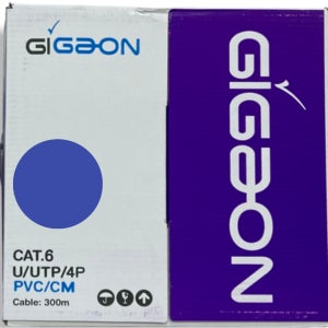 가온전선 CAT6 UTP 케이블 블루 청색 4P 300m 1box