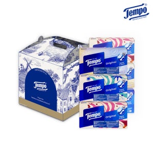 [선물세트] 템포 각티슈 100매 6갑