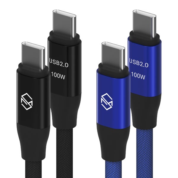 더치패브릭 100W C to C 타입 PD 고속충전 케이블 0.5m
