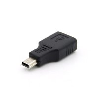 미니 5핀 숫 - USB 2.0 A 암 젠더 디지털 카메라 MP3 캠코더 외장하드 사용 잭 M/F 커넥터 단자