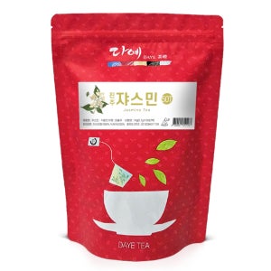 [본사직영] 다예 진주 자스민차 티백 삼각티백 향긋한 꽃차 50개입, 2개