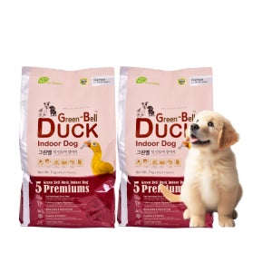 그린벨덕인도어도그 12kg 저알러지 눈물자국 대용량 강아지사료