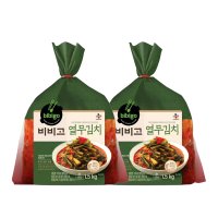 비비고 국산 열무김치 1.5kg x 2팩