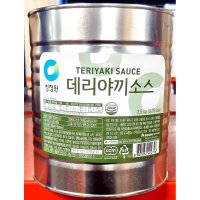 청정원 데리야끼소스 3.5kg 6개