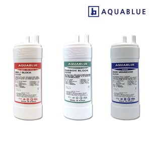 [호환] 아쿠아블루 쿠쿠 정수기필터 인스퓨어 CP-SS100HGM 18cm복합단방향3개