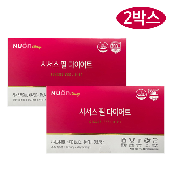 <b>뉴온</b> 시서스 필 다이어트 850mg x 28정 x 2박스