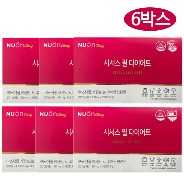 <b>뉴온</b> 시서스 필 다이어트 850mg x 28정 x 6박스