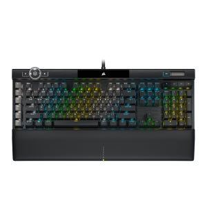 커세어 K100 RGB PBT 기계식 게이밍 키보드 광적축/은축 (한글자판)