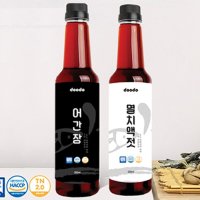 두도 4년숙성 멸치액젓&어간장세트 300mlx2개