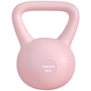 타미나 케틀벨 말랑말랑 층간소음 없는 홈트레이닝 핑크 8kg