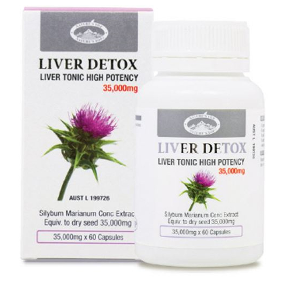 Natures Top LIVER 35000mg 네이쳐스탑 리버 <b>케어</b> 35000mg 60캡슐