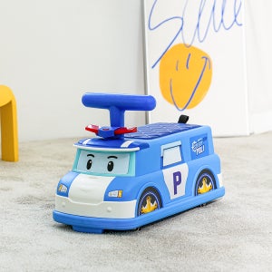 야야 폴리 3D 롤링카 유아 아기 무소음 붕붕카