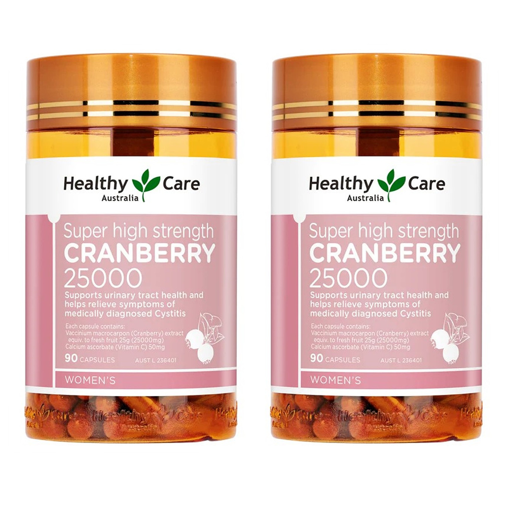 Healthy Care Super Cranberry 25000 헬시<b>케어</b> 슈퍼 크랜베리 25000 90캡슐 2팩