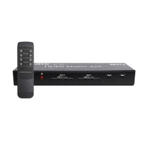 4K 60Hz HDMI2.0 매트릭스 스위치 선택기 광오디오 스테레오 영상분배기 디스플레이 모니터 PC 프로젝터