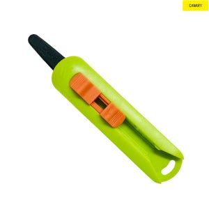 일본 Canary 미스터물류 DC-15F 불소코팅 택배 박스 테이프 개봉 안전 커터 칼