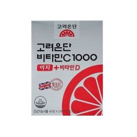 고려은단 비타민C1000 이지+비타민D 600mg x 120정 항산화 뼈 건강