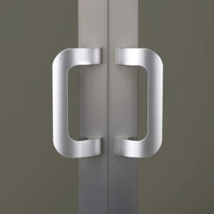 유선형 7002 강화도어손잡이 220 P190