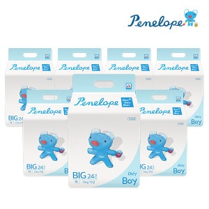 페넬로페 씬씬씬 플러스 팬티 기저귀 빅형 남아용 192매