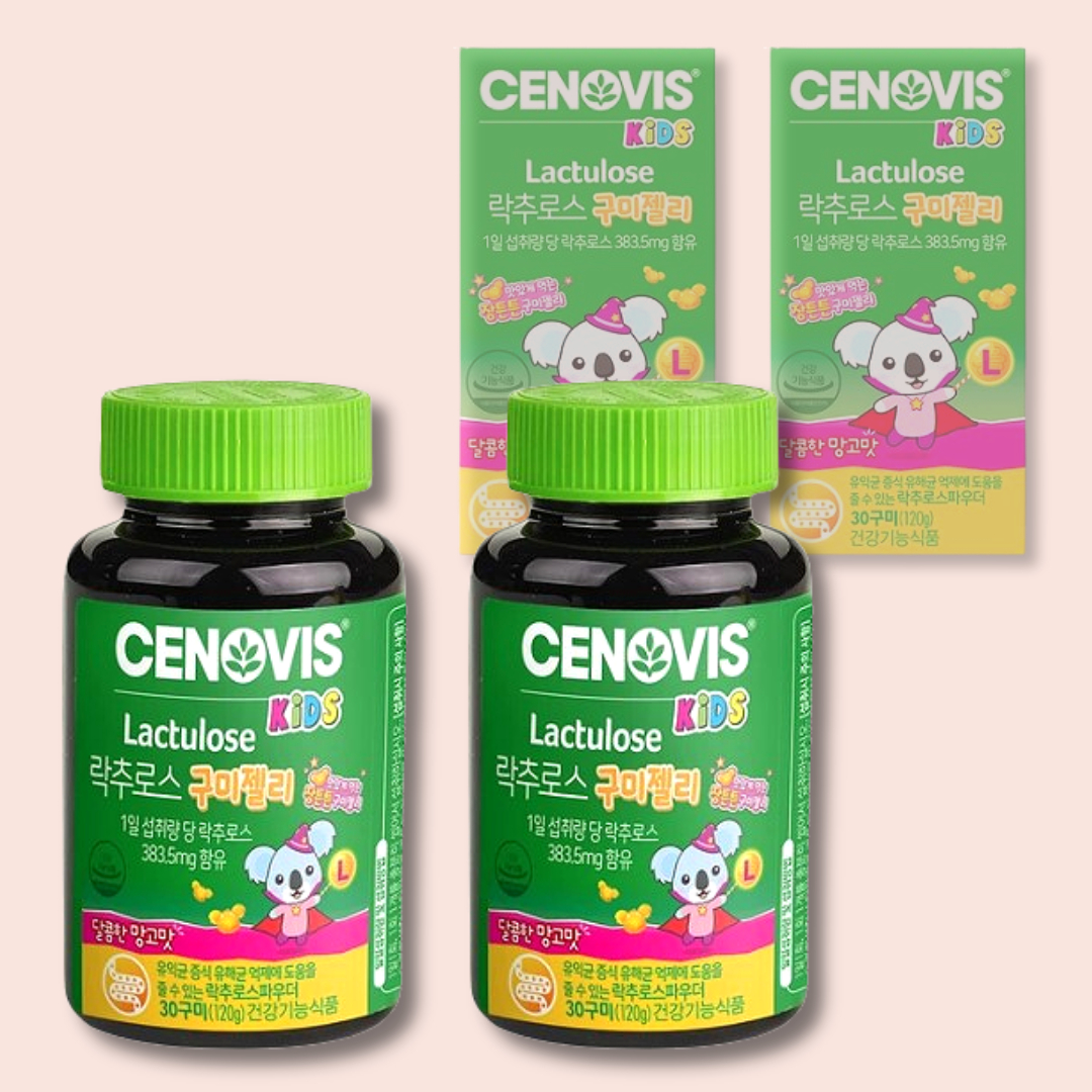 맛있는 어린이 영양제 세노비스 키즈 <b>락추로스</b> 구미 젤리 30 구미 x 2