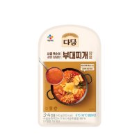 CJ 다담 부대찌개 양념 140g 사골육수 냉장소스 파우치