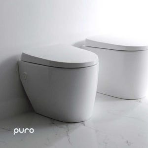 퓨로 원피스 양변기 직수형 초소형 범한공업주식회사 BWC-101A 리모컨 시트 포함