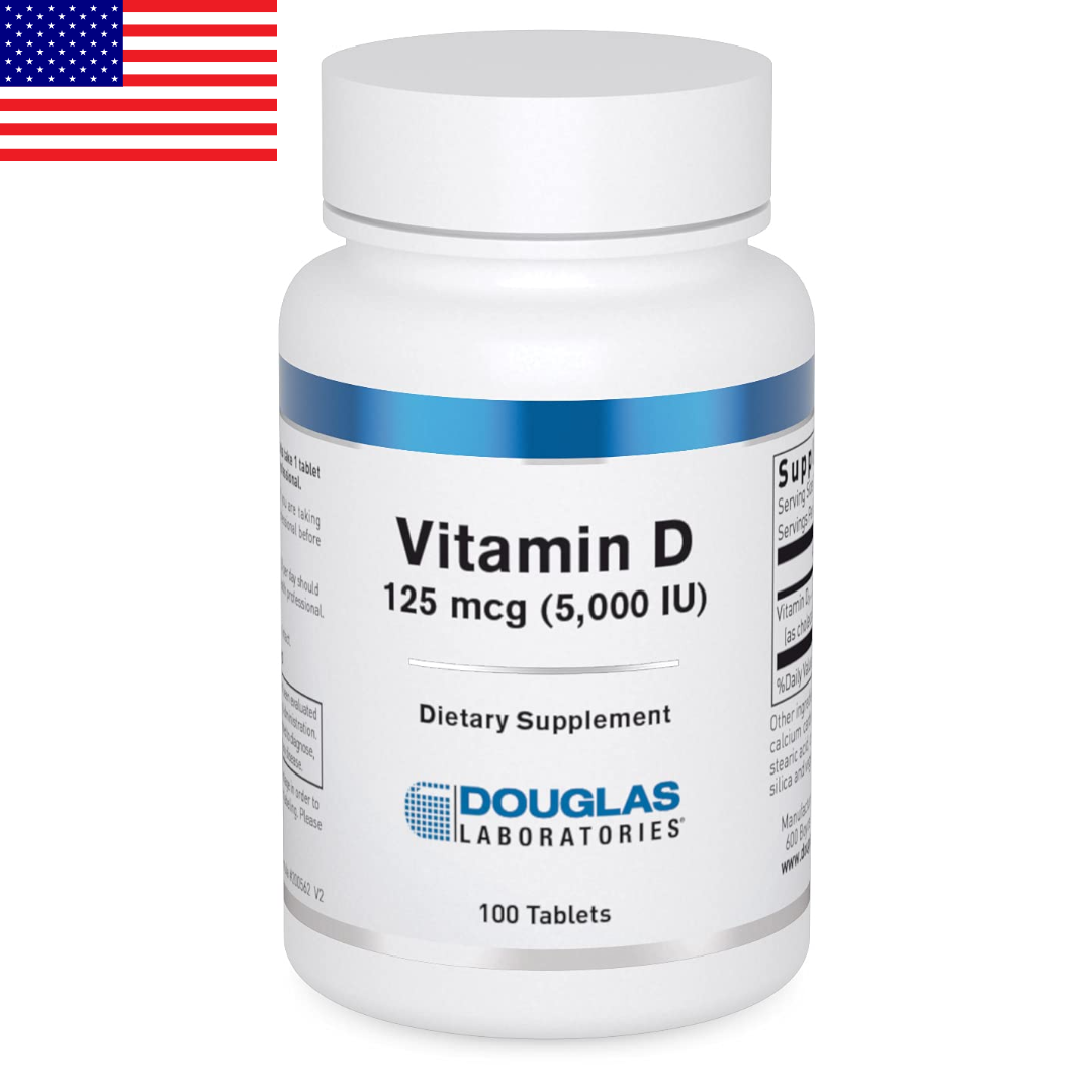 <b>더글라스 랩스 비타민D</b> 125mcg 100정