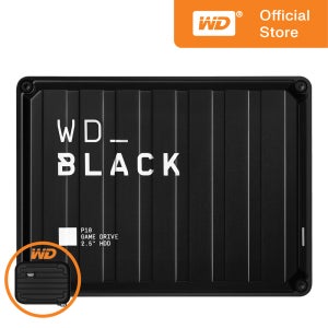 WD 외장하드 BLACK P10 GAME DRIVE 대용량 외장 HDD 4TB, 블랙