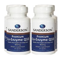 Sanderson 샌더슨 프리미엄 코큐텐 400mg 30캡슐 4개