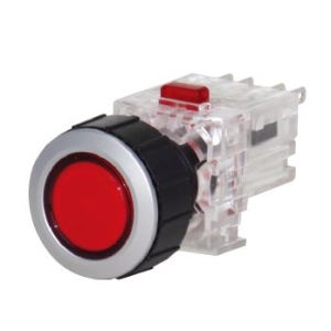 KDF-QM2(2a2b) 22파이 원형 고급매입 / 푸쉬 버튼 스위치 / 케이지오토