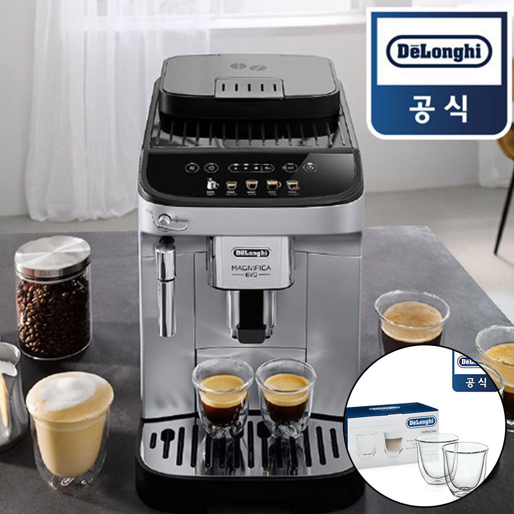 드롱기 전자동 커피머신 에보 라떼 마그니피카 에스프레소머신 KRECAM290