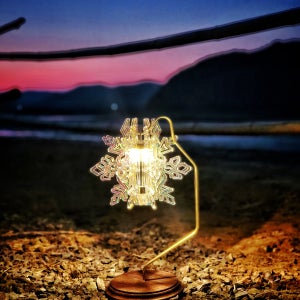 블랙독 골제로 루메나 쉐이드 랜턴 감성캠핑조명