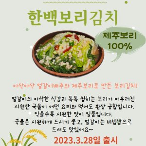 제주보리김치 최저가 가성비상품