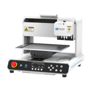 매직-S4 평판 다목적 CNC각인기 산업용 금속 명판 시리얼 넘버 유통기한 제조일자 마킹