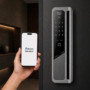 AS 2년 게이트맨 IoT 스마트패키지 도어락 1초잠김 지문인식 현관문 번호키 설치포함