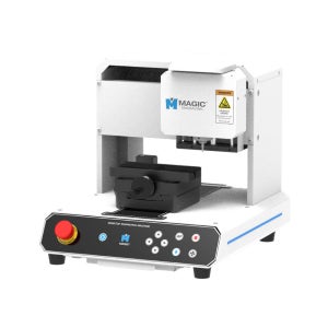 매직-E3 소형 CNC 조각기 각인기 마킹기 금속 목재 아크릴 명찰 주얼리 악세서리 명판