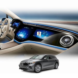 벤츠 EQS SUV 450 580 X296 내비게이션 MBUX 하이퍼스크린 액정보호 필름