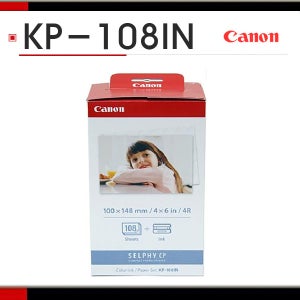 CANON KP-108IN (1팩 108매)(CP1500,CP1300,CP1200,CP1000,CP900,CP910,CP820,CP800,CP780)