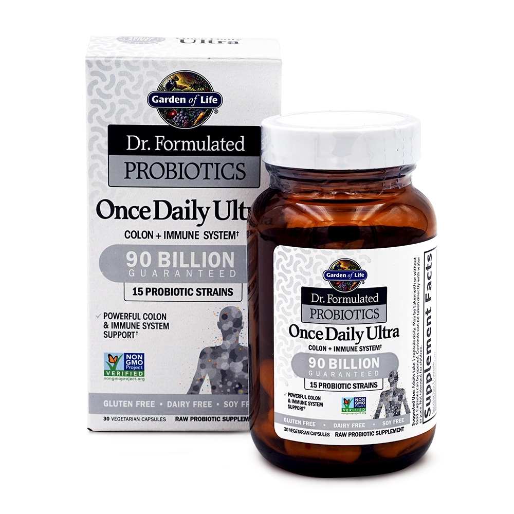 가든오브라이프 <b>닥터 포뮬레이티드</b> 유산균 <b>원스 데일리 울트라 900억</b> 30캡슐