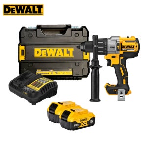 디월트 20V MAX BL GL 햄머드릴 드라이버 DCD996P2 5.0Ah 배터리 2개 세트