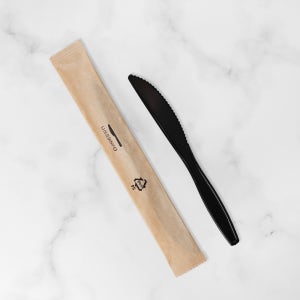 [SI] 17cm 블랙 나이프 1박스 2000개 (개별포장) 케익 빵 디저트 일회용 칼